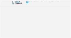 Desktop Screenshot of cozyfleece.net